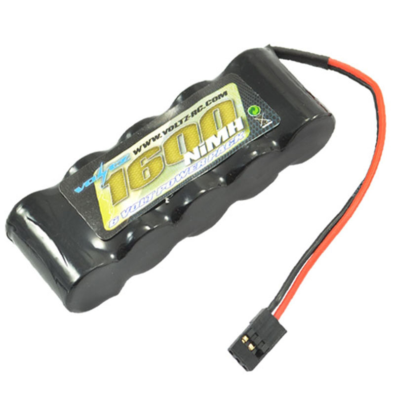 VOLTZ RX 6V 1600 mAh NiMh IN-LINE PACK (VZ0111)