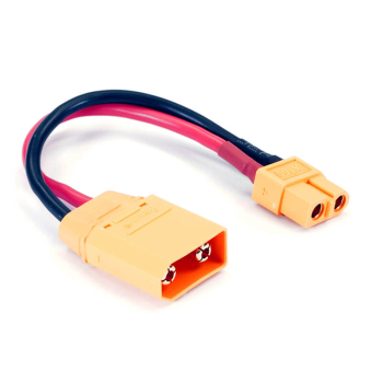 CONNETTORE XT60 FEMMINA CON XT90 MASCHIO