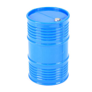 BIDONE OLIO GRANDE VERICIATO BLU H92mm-D60mm
