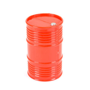 BIDONE OLIO GRANDE VERICIATO ROSSO H92mm-D60mm