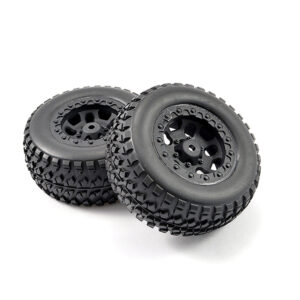 COPPIA GOMME SHORT COURSE INCOLLATE SU CERCHI (2pz)