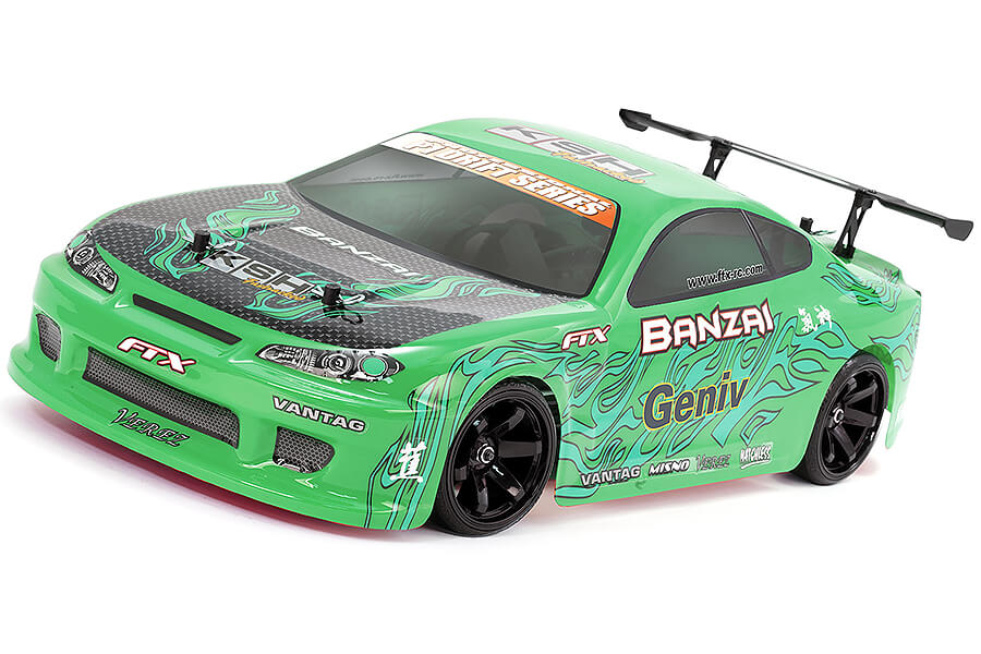 FTX BANZAI DRIFT 1/10 4WD RTR VERDE (FTX5529G)