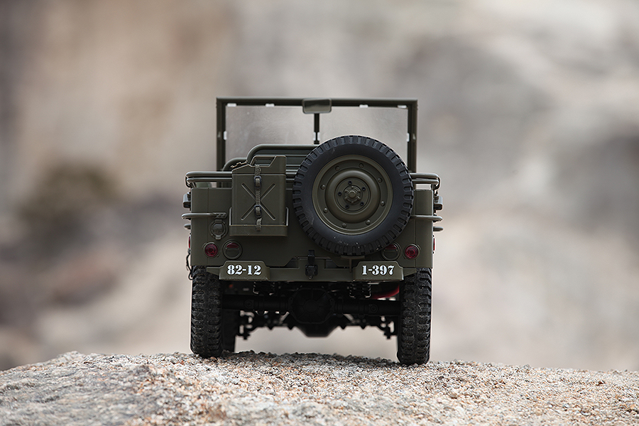 JEEP WILLYS 1941 SCALA 1/6 RTR MONTATA (ROC001RS) - immagine 10