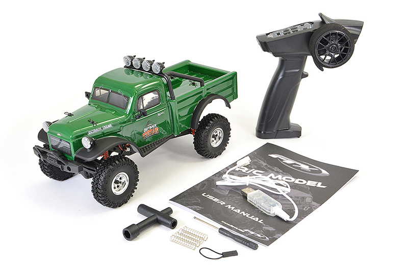 FTX OUTBACK MINI X TEXAN 1:18 RTR VERDE (FTX5524GN) - immagine 2