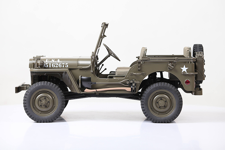 JEEP WILLYS 1941 SCALA 1/6 RTR MONTATA (ROC001RS) - immagine 23