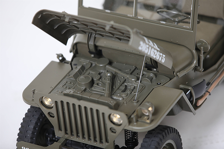 JEEP WILLYS 1941 SCALA 1/6 RTR MONTATA (ROC001RS) - immagine 26