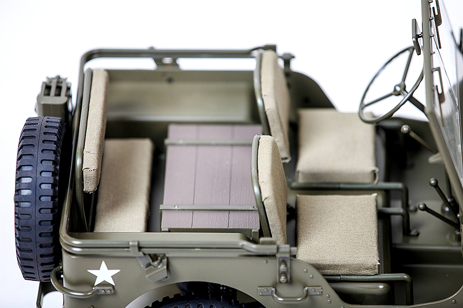 JEEP WILLYS 1941 SCALA 1/6 RTR MONTATA (ROC001RS) - immagine 27