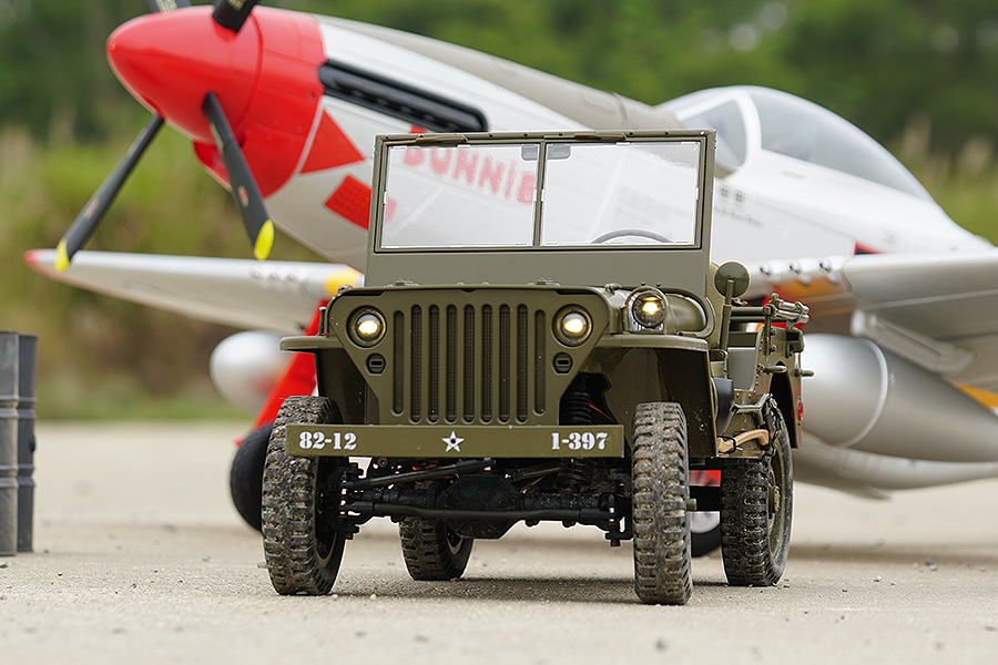 JEEP WILLYS 1941 SCALA 1/6 RTR MONTATA (ROC001RS) - immagine 4
