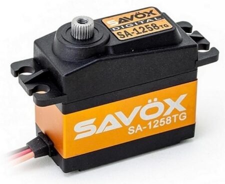 SAVOX SERVO SC-1258 008s/12Kg/6V TITANIO (SAV-SC1258TG+)