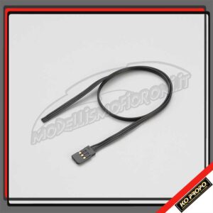 CAVO SERVO IN SILICONE NERO HIGH VOLTAGE 350mm