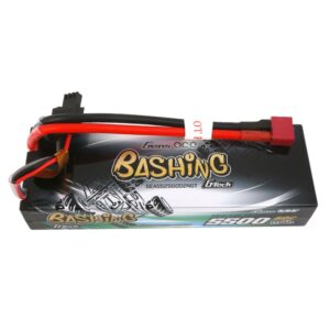 GENS 5500mAh 2S 60C HARDCASE DEANS (GEA552S60D24GT)