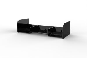 ALETTONE POSTERIORE DOWNFORCE NERO