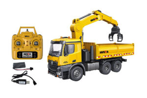 HUINA 2.4Ghz 10CH RC CAMION CON BRACCIO PER LEGNAME 1:14