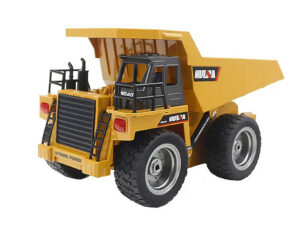 HUINA 2.4Ghz RC 6CH CAMION RIBALTABILE CABINA PRESSOFUSA 1:18