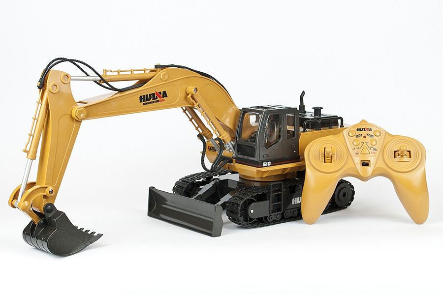 HUINA ESCAVATORE RC 2.4Ghz 11CH BENNA PRESSOFUSA 1:16 - immagine 2