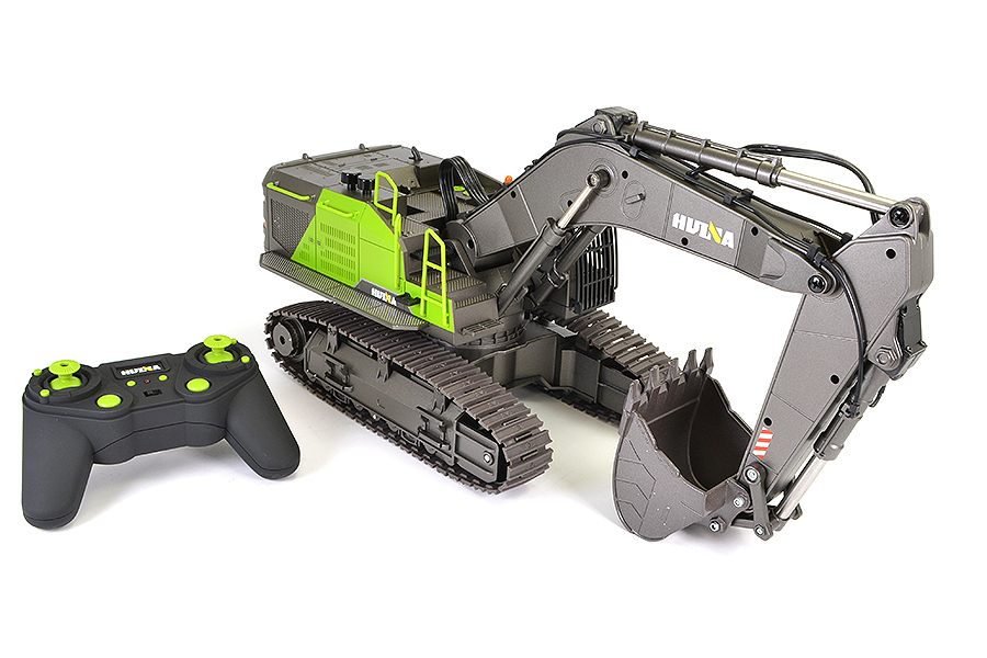 HUINA 2.4Ghz ESCAVATORE PRESSOFUSO CON DIG HI-TORQUE 1:14 - immagine 5