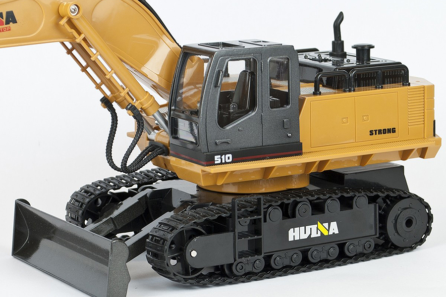 HUINA ESCAVATORE RC 2.4Ghz 11CH BENNA PRESSOFUSA 1:16 - immagine 6