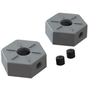 ARRMA TRASCINATORI ESAGONALI RUOTE 14mm METALLO 2pz