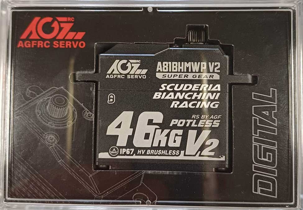 SERVO AGFRC BRUSHLESS HV 46KG A81BHMWP-V2 - immagine 4