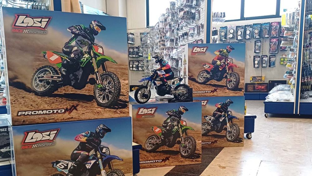 Negozio di modellismo a Pavia