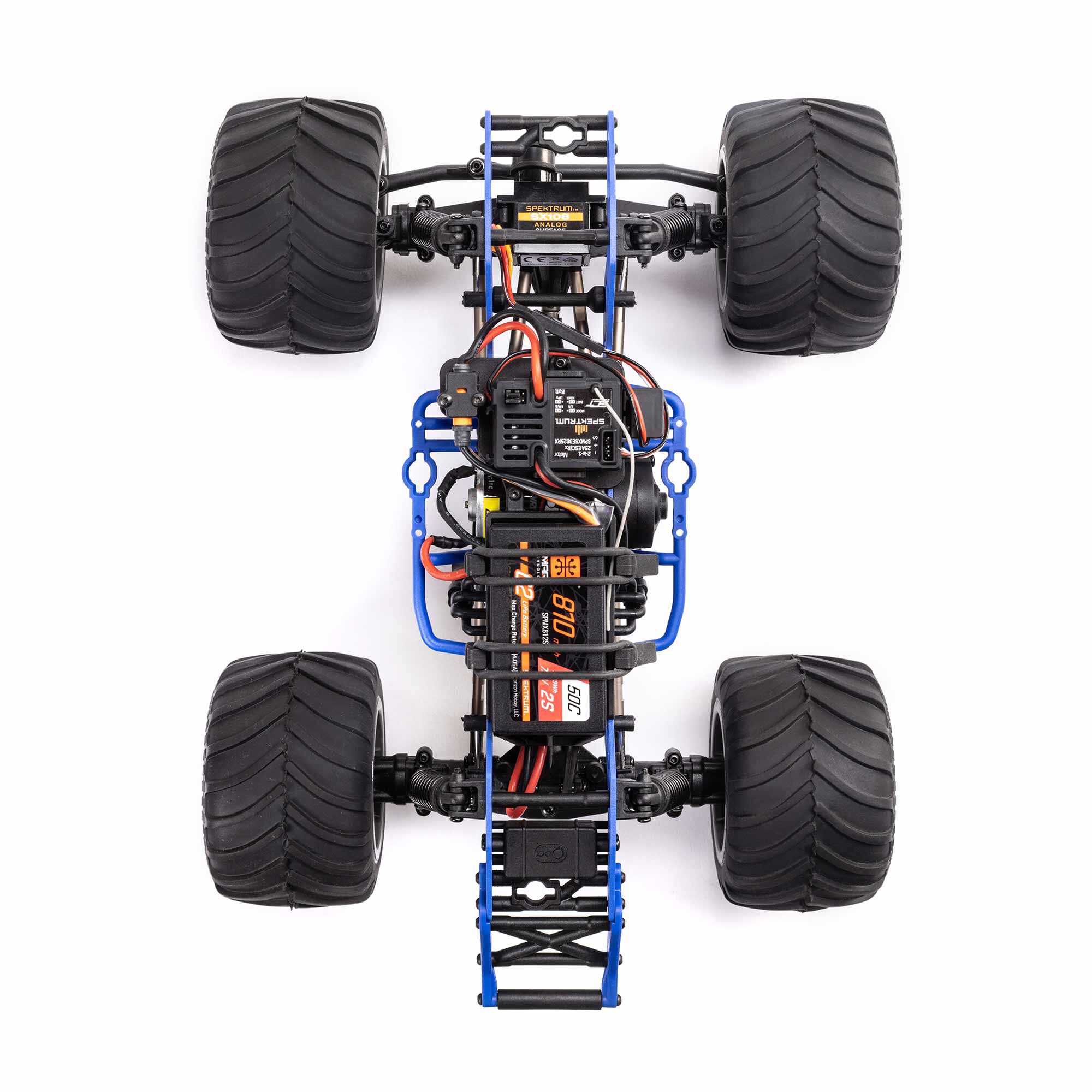 Losi Mini LMT 4X4 Monster Truck Son-Uva Digger 1:18 RTR LOS01026T2 - immagine 8