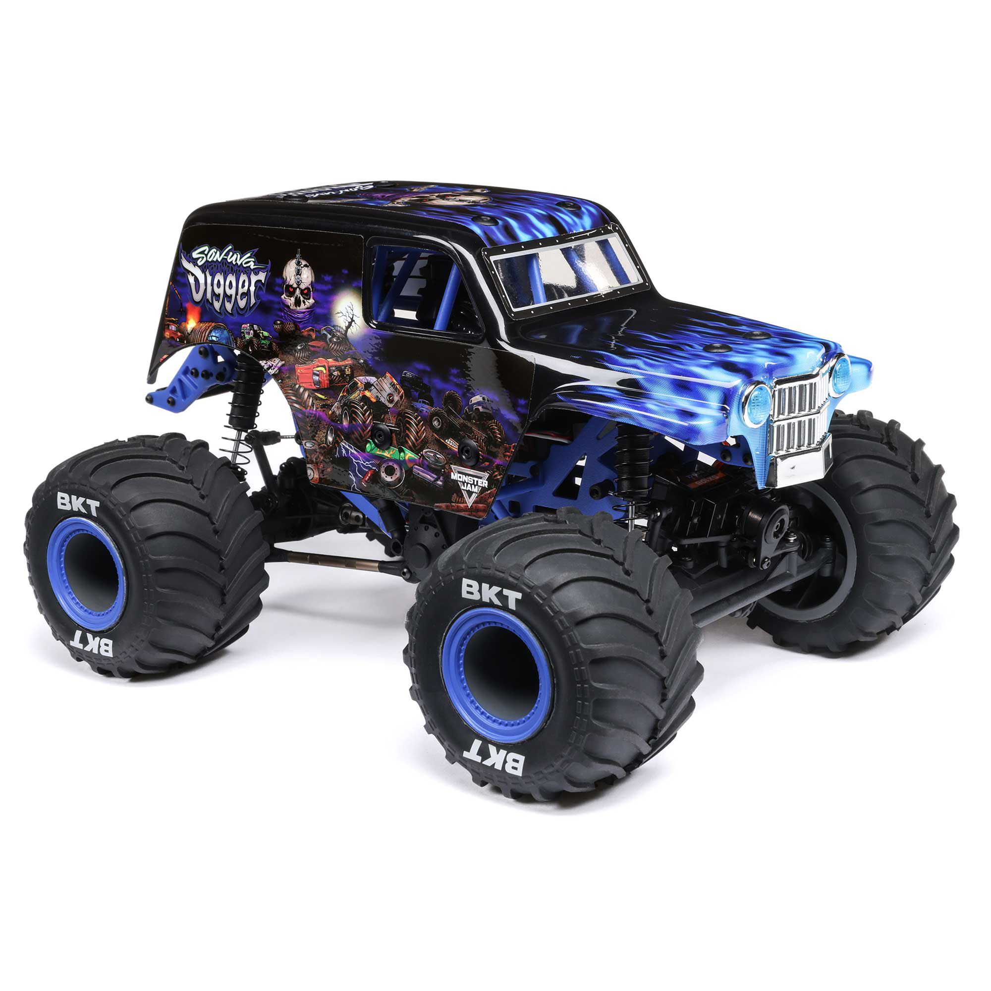 Losi Mini LMT 4X4 Monster Truck Son-Uva Digger 1:18 RTR LOS01026T2