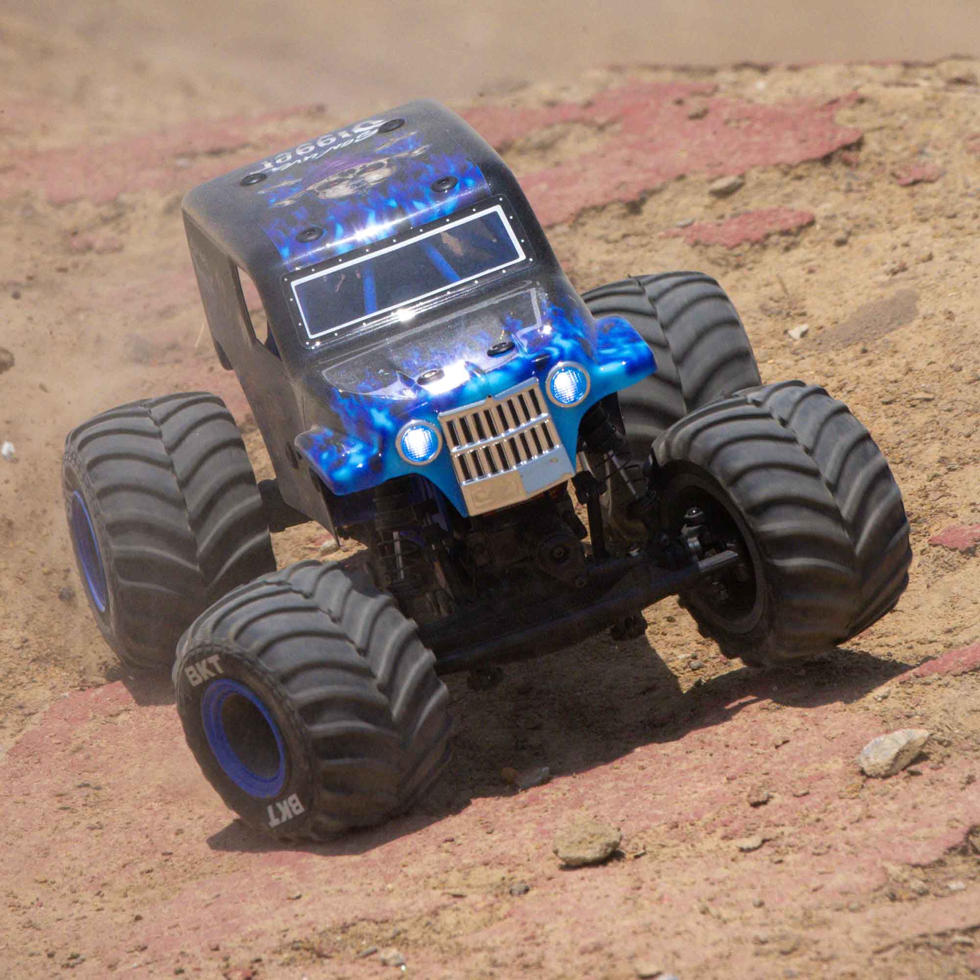Losi Mini LMT 4X4 Monster Truck Son-Uva Digger 1:18 RTR LOS01026T2 - immagine 14