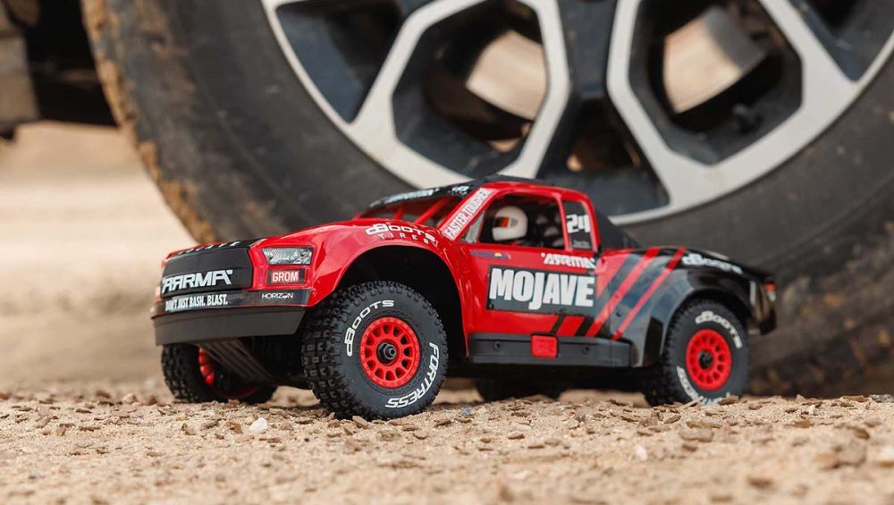 Modellino fuoristrada Arrma 1/18 Mojave Mega 4x4 Desert Truck