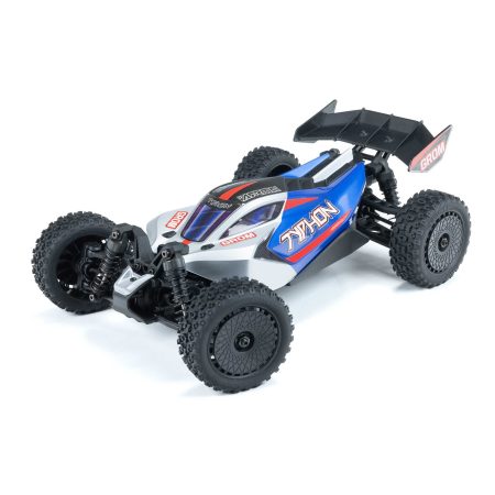 ARRMA 1/18 Thyphon GROM Buggy 4X4 RTR Blue/Silver ARA2106T1