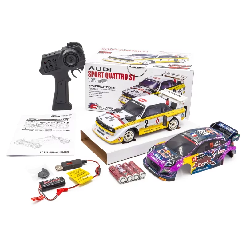 Carisma GT24 RTR Audi & Ford Puma Duo Pack CARI88468-DUO - immagine 2