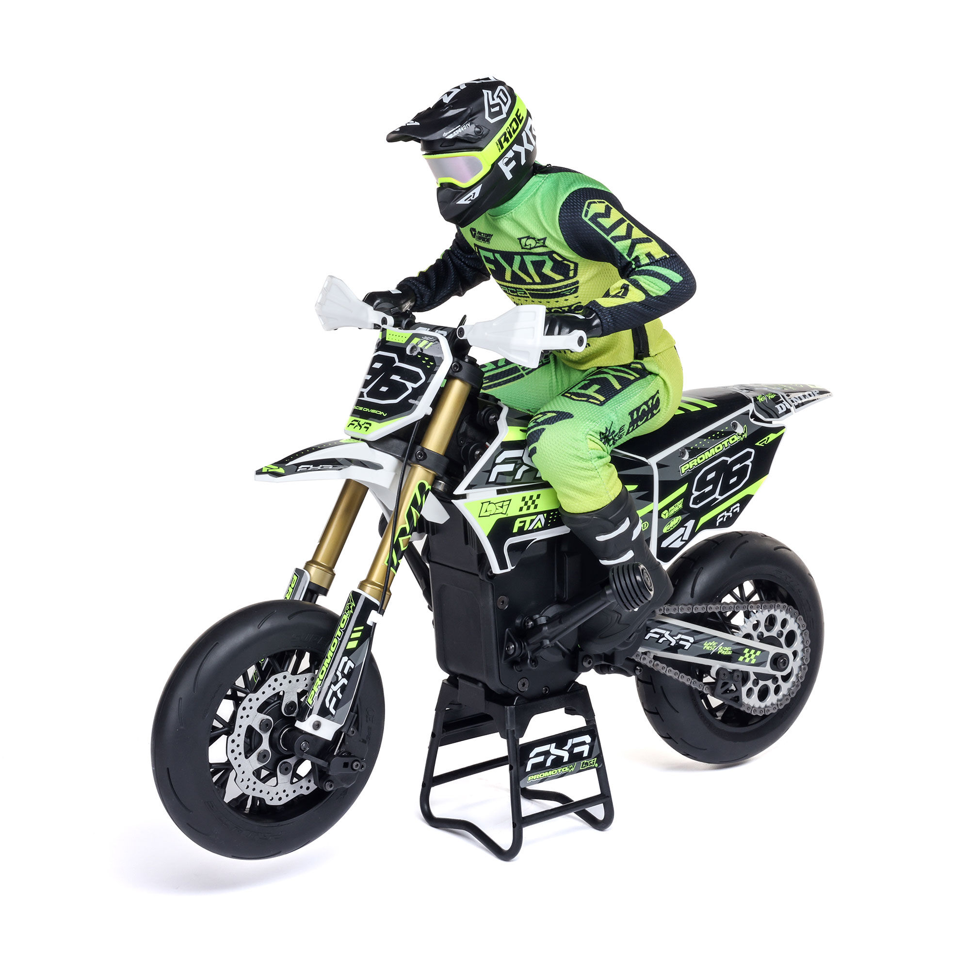 Losi Promoto-SM FXR Supermotard 1:4 RTR LOS-2310 - immagine 3