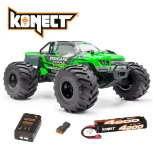 Hobbytech Monster Truck 1:10 4x4 Rogue RTR Completo Pronto Uso
