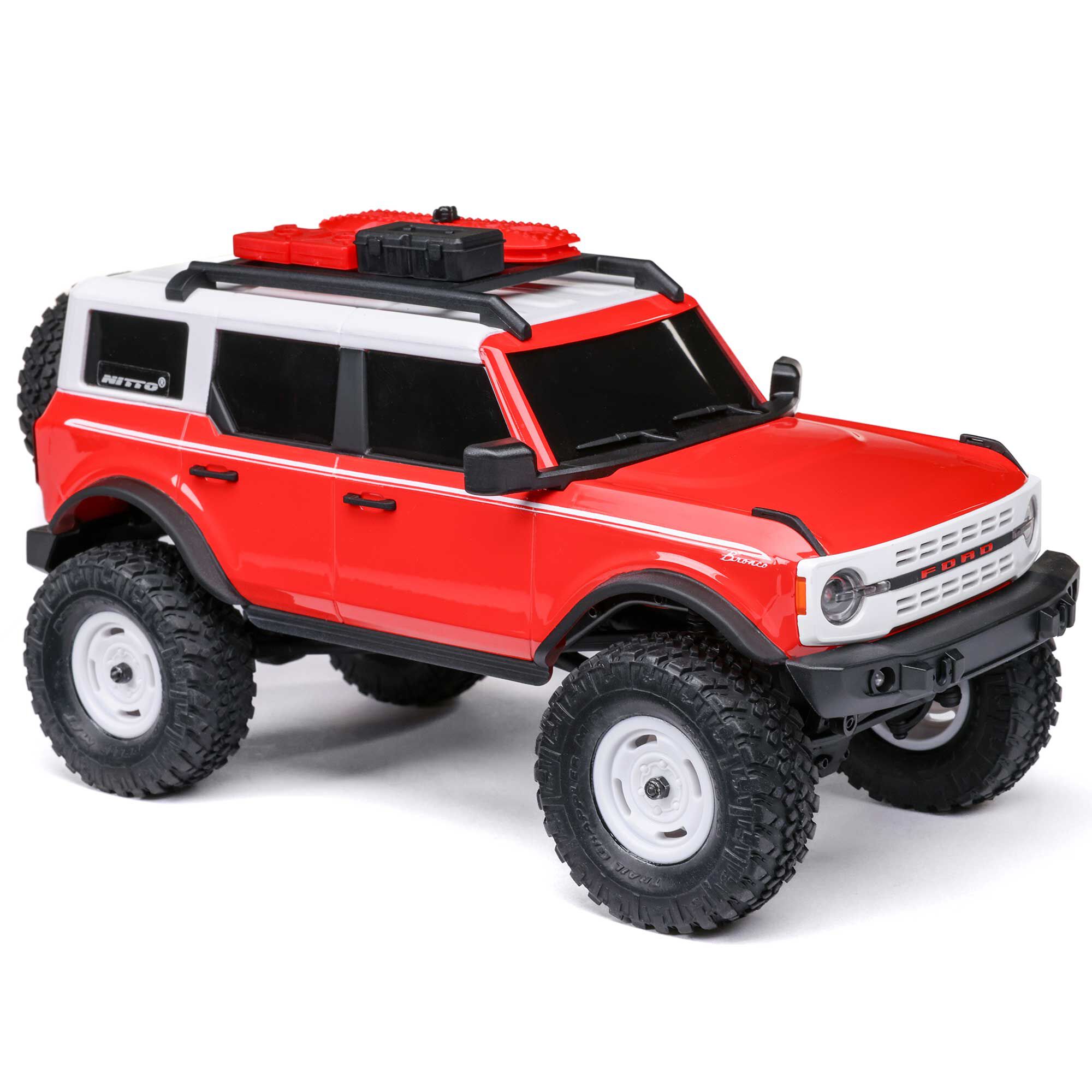 Axial SCX24 V2 FORD Bronco Heritage 1:24 RTR Rosso AXI00006V2T6 - immagine 3