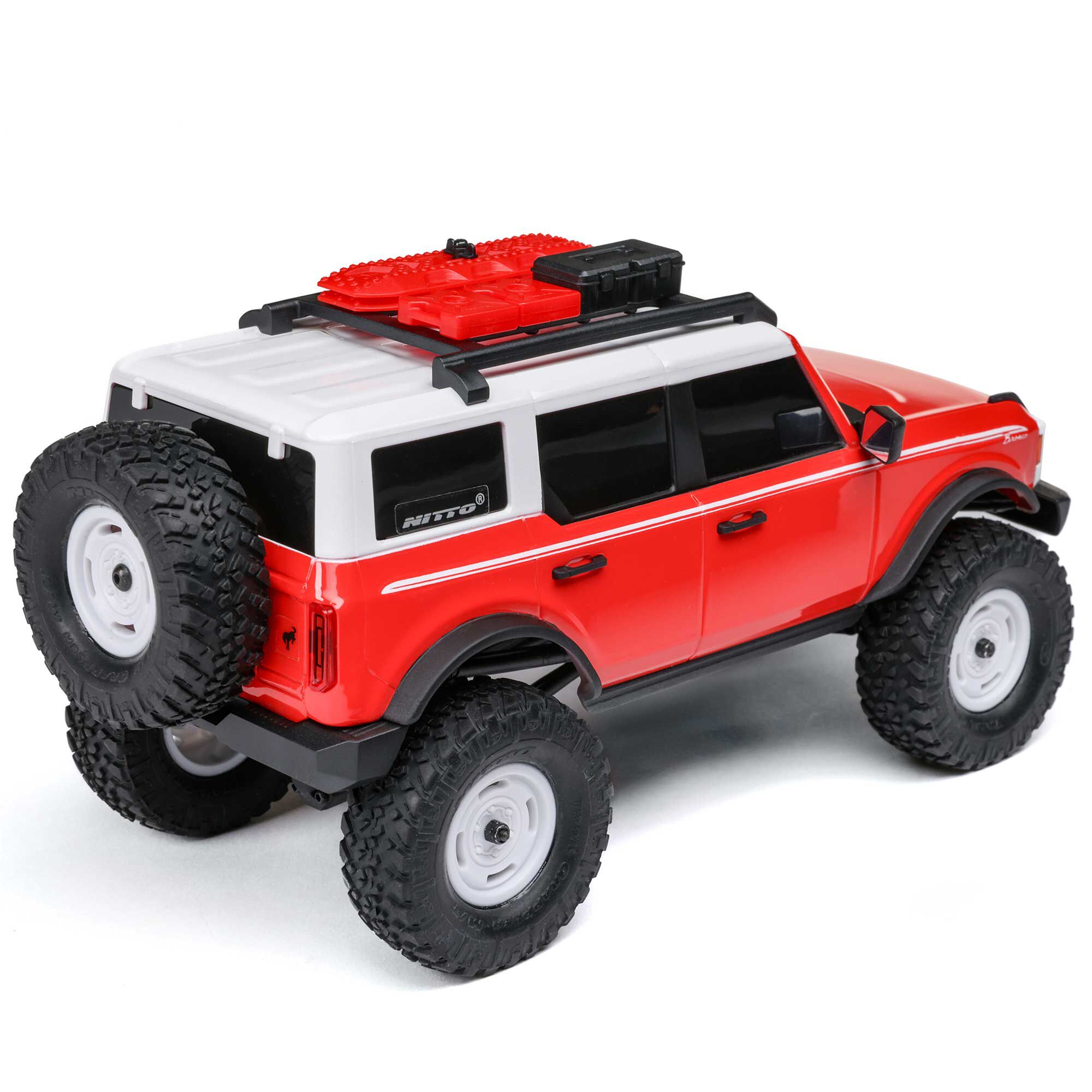 Axial SCX24 V2 FORD Bronco Heritage 1:24 RTR Rosso AXI00006V2T6 - immagine 4