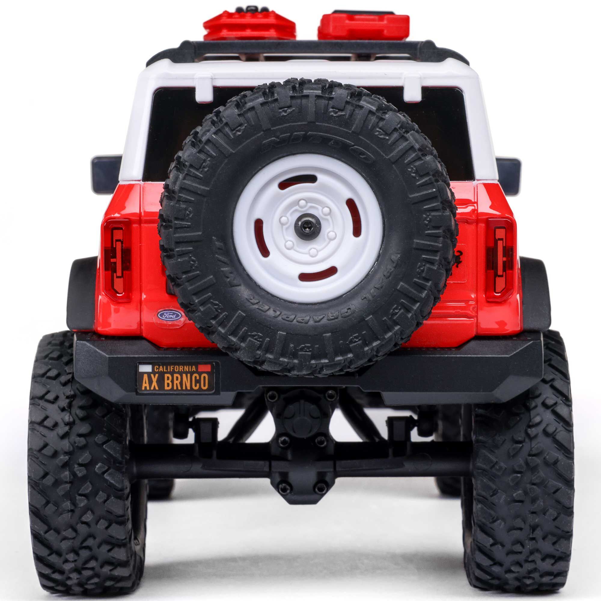 Axial SCX24 V2 FORD Bronco Heritage 1:24 RTR Rosso AXI00006V2T6 - immagine 6