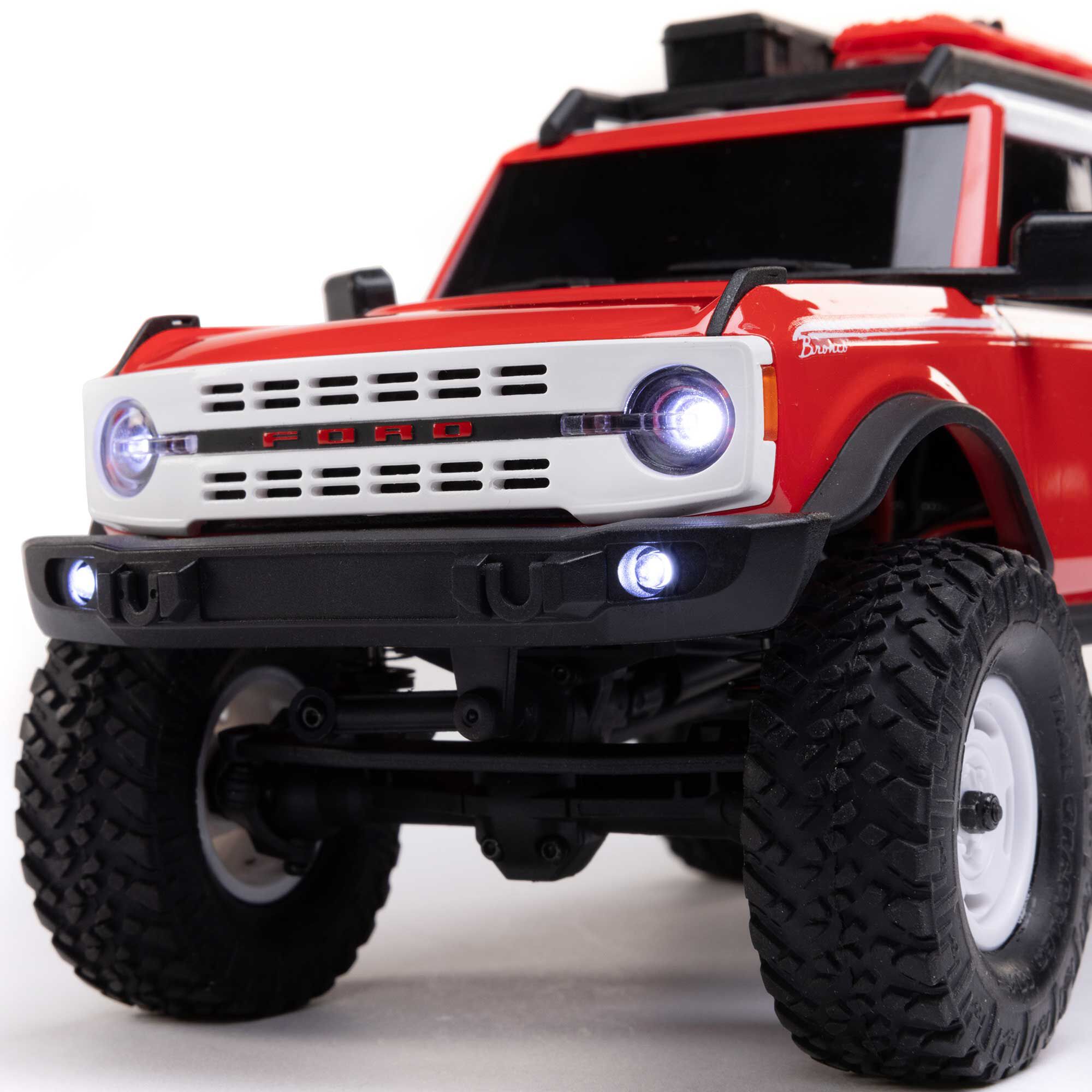Axial SCX24 V2 FORD Bronco Heritage 1:24 RTR Rosso AXI00006V2T6 - immagine 8