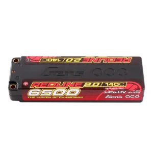 Redline 2.0 6500mAh 2S 7.6V 140C Hard Case HV (GEA65002S14D5)