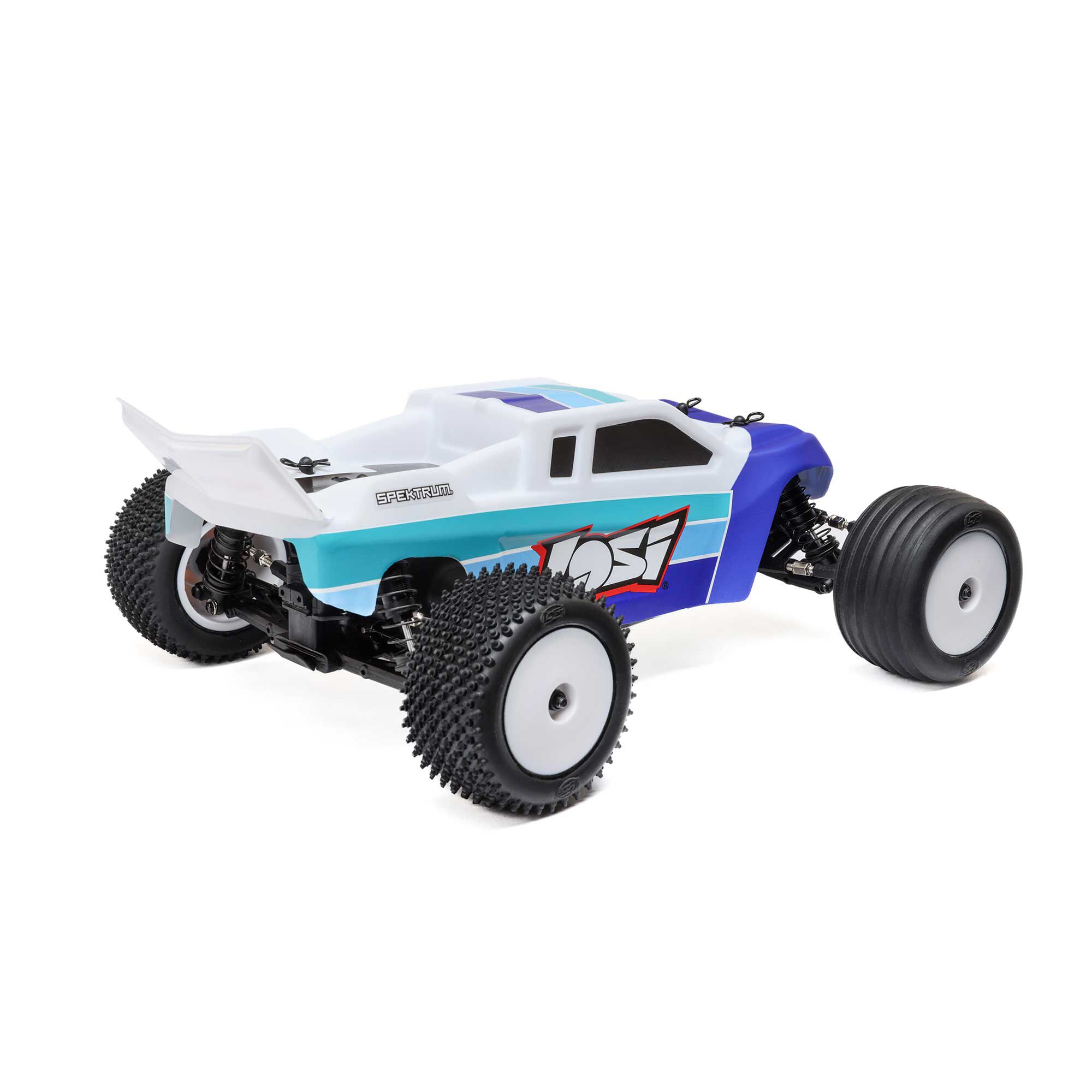Losi Mini-T 2.0 2S Stadium Truck Brushless 1:18 RTR Blu LOS-1056T2 - immagine 4