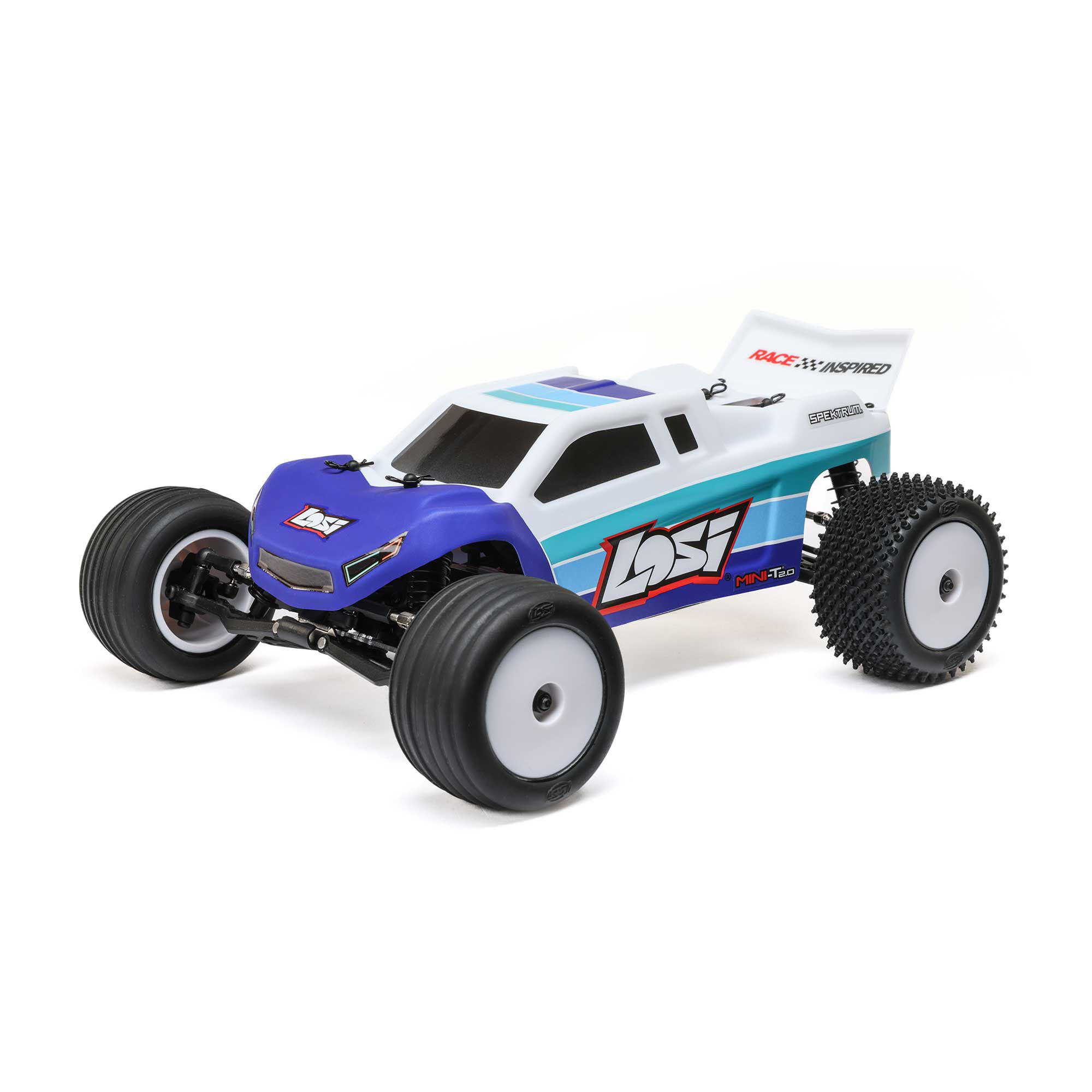 Losi Mini-T 2.0 2S Stadium Truck Brushless 1:18 RTR Blu LOS-1056T2