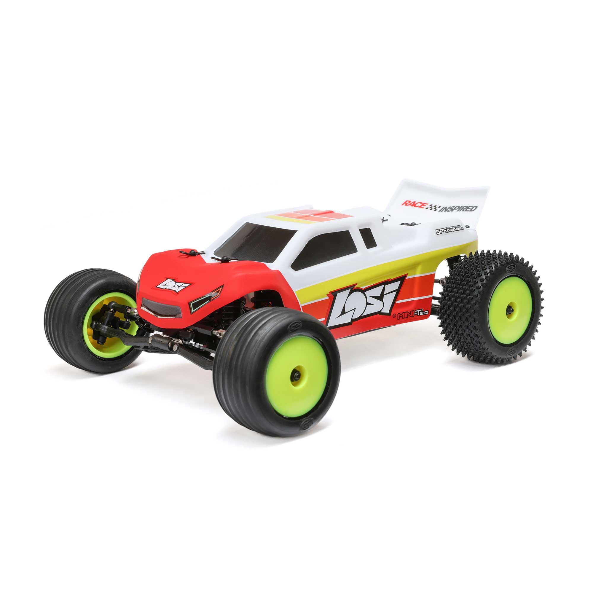 Losi Mini-T 2.0 2S Stadium Truck Brushless 1:18 RTR Rosso LOS-1056T1