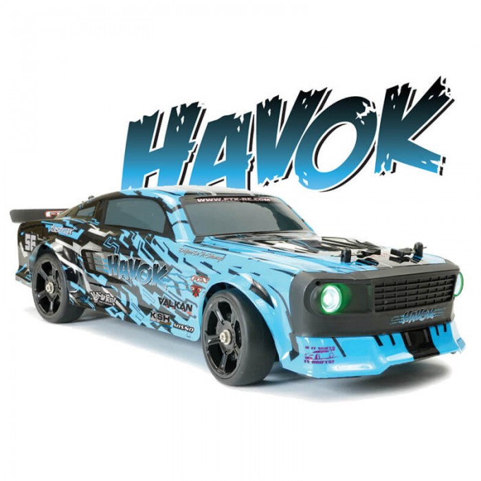 FTX HAVOK 1/14 4WD DRIFT ROADSTER Blu FTX5598BL