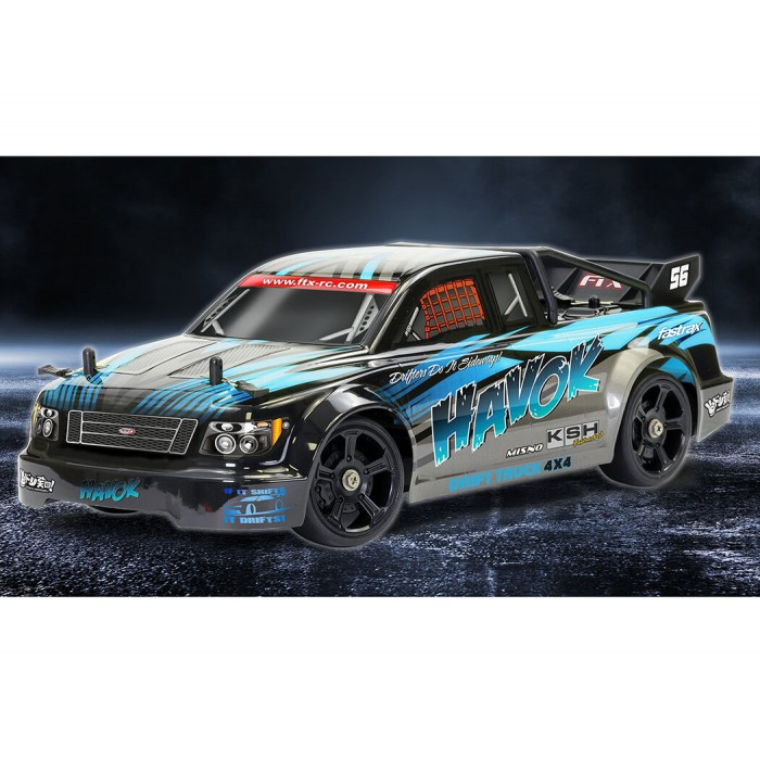 FTX HAVOK 4WD 1/14 DRIFT TRUCK Blu FTX5597BL - immagine 2