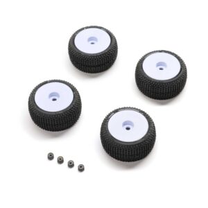 Proline Set Gomme Blockade Micro-T Cerchi Bianchi PRO-2633