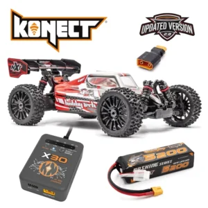 Hobbytech Buggy 1:8 Spirit NXT Evo RR 2.0 RTR 4wd Rossa Combo Pack