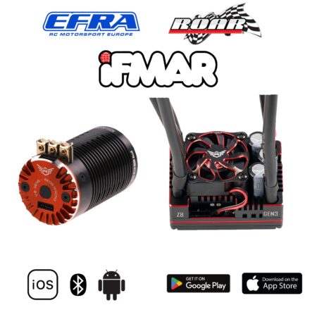 REDS Brushless COMBO 1:8 Motore V8 G6 2200Kv + ESC Z8 G3