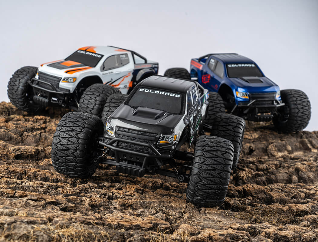 FMS FMT24 1/24TH CHEVROLET COLORADO RTR Blu - immagine 14