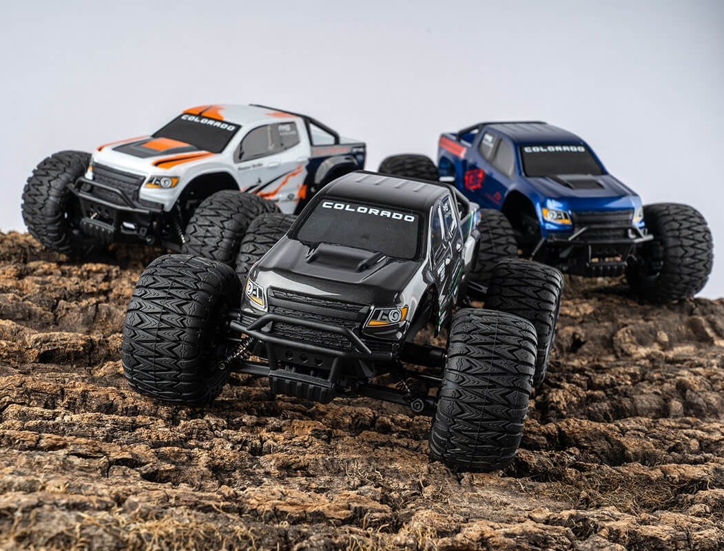 FMS FMT24 1/24TH CHEVROLET COLORADO RTR Bianco - immagine 15