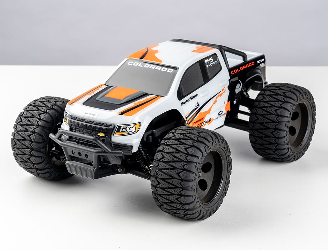 FMS FMT24 1/24TH CHEVROLET COLORADO RTR Bianco - immagine 3