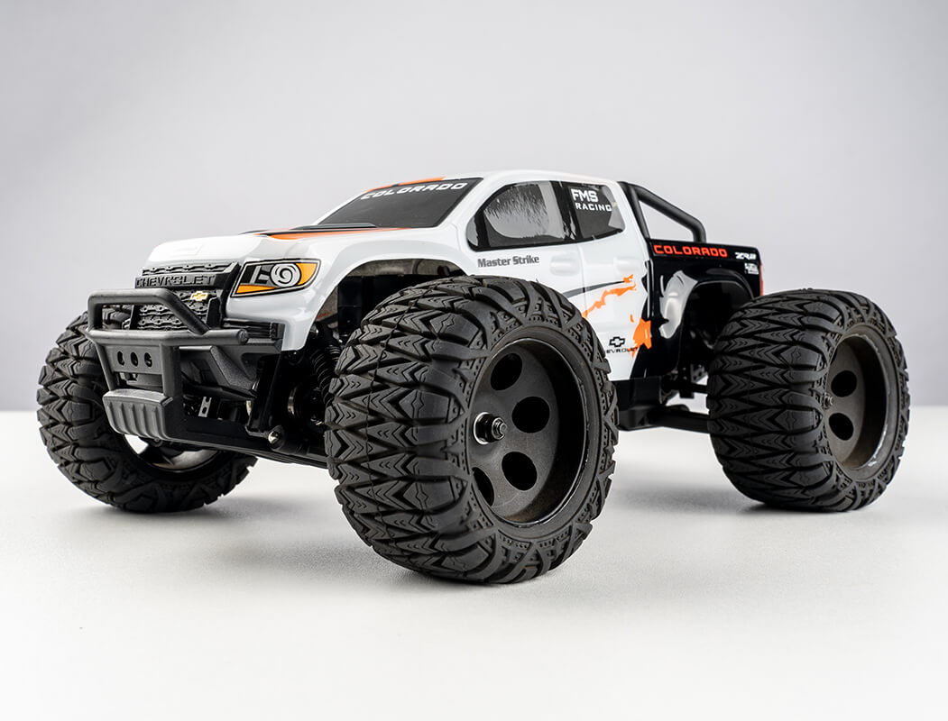 FMS FMT24 1/24TH CHEVROLET COLORADO RTR Bianco - immagine 4