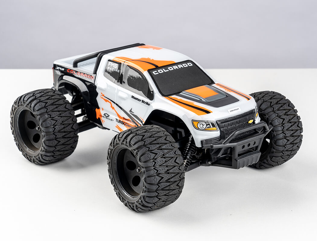 FMS FMT24 1/24TH CHEVROLET COLORADO RTR Bianco - immagine 5